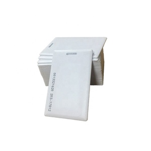 便宜的聚氯乙烯1.8毫米TK4100 125千赫射频识别翻盖卡，用于门禁 - Product Image 1