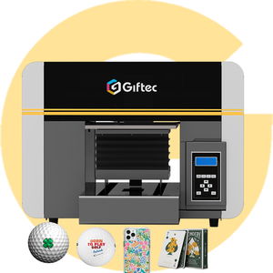 Giftec New <strong>Investment</strong> Concepts in 2025 A3 UV Print Machine for Small Business Mobile Phone Cover A3A4 Mini Flatbed UV Printer - Product Image 1