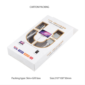 Factory High Speed USB-C to <strong>HDMI</strong> Cable 4K 60Hz 30Hz 1m 2m 3m for HUAWEI SAMSUNG <strong>Android</strong> to HDTV USB Type C to <strong>HDMI</strong> Adapter - Product Image 6