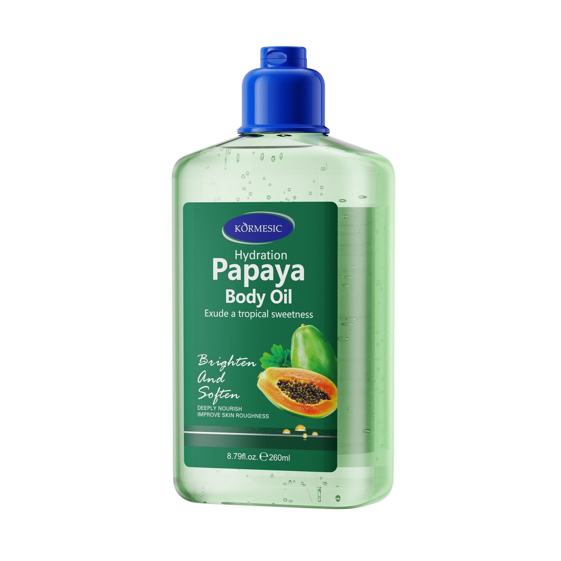 huile corporelle à la papaye 260ml
