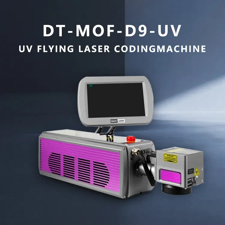 Entegre lazer kodlama makinesi UV 3W/5W/10W cam işaretleme için kullanılan, otomobil camı işaretleme lazer metal oyma makinesi