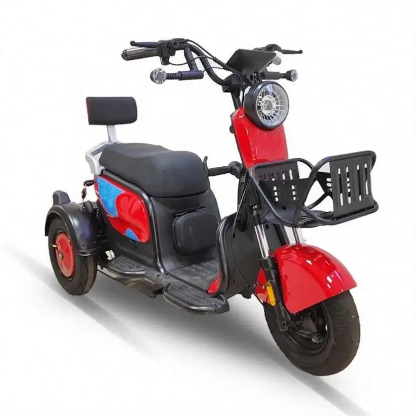 Hot Sell 500 W 3 Wheel Electric 250Cc Cargo Tricycle For Passenger