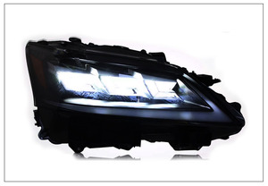 Araba aksesuarları Gs Gs250 LED far DRL sıralı direksiyon 2012-2014 far projeksiyon Lens ile Lexus için - Product Image 6