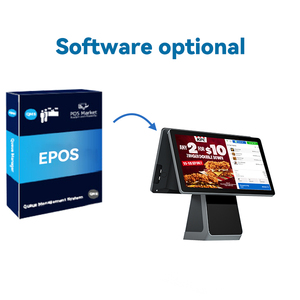 Double <strong>Display</strong> Screen Pos System All in One Pos With Second Screen Point of Sale Equipment for Snack Retail Shop - Product Image 2