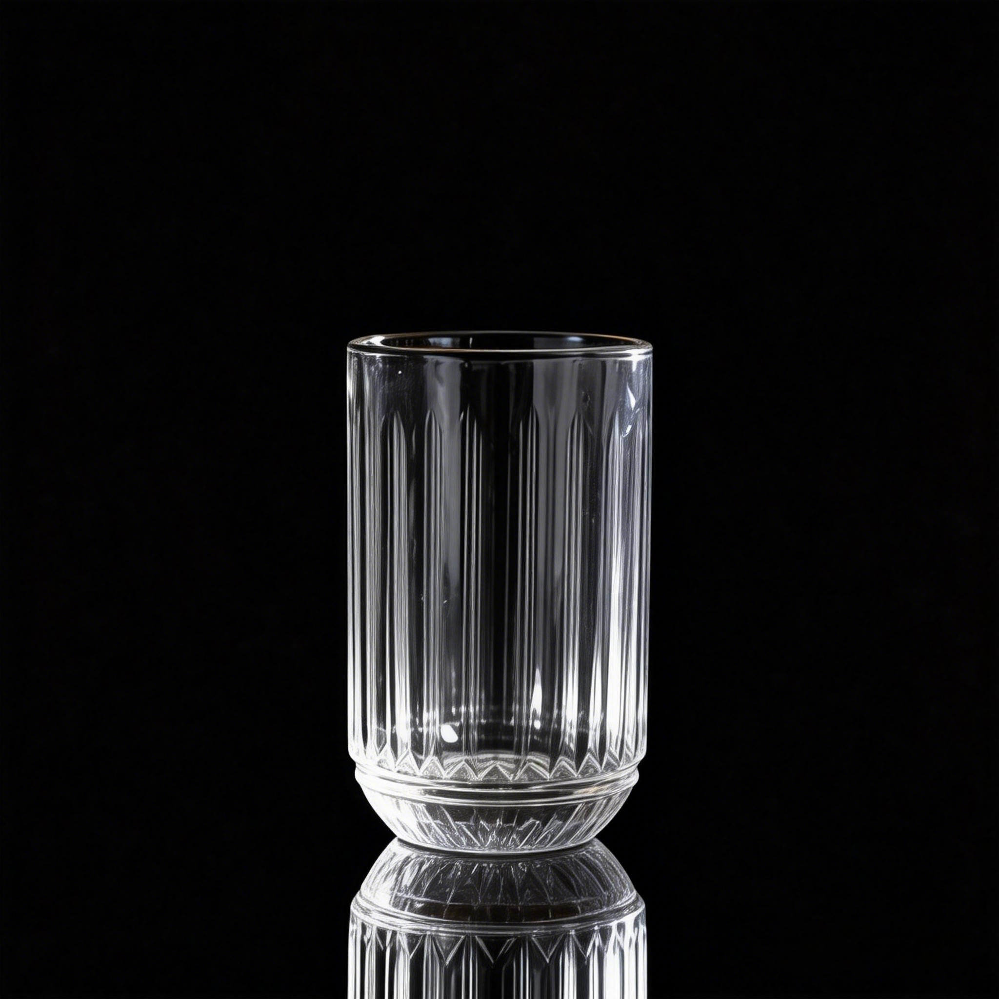 Transparent sword grass small mouth cup
