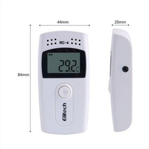 Elitech RC-4 USB <strong>Temperature</strong> <strong>Data</strong> <strong>Logger</strong> Recorder <strong>External</strong> <strong>Sensor</strong> 16000 Points Record Capacity <strong>Temperature</strong> Recorder - Product Image 1