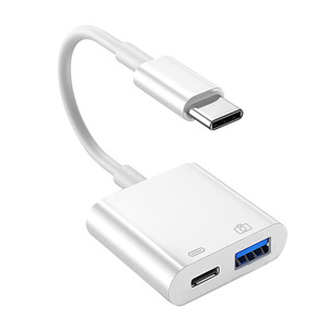 C型OTG适配器充电/高速适配器/实时游戏支持读卡器/3合1 C型OTG适配器 - Product Image 1