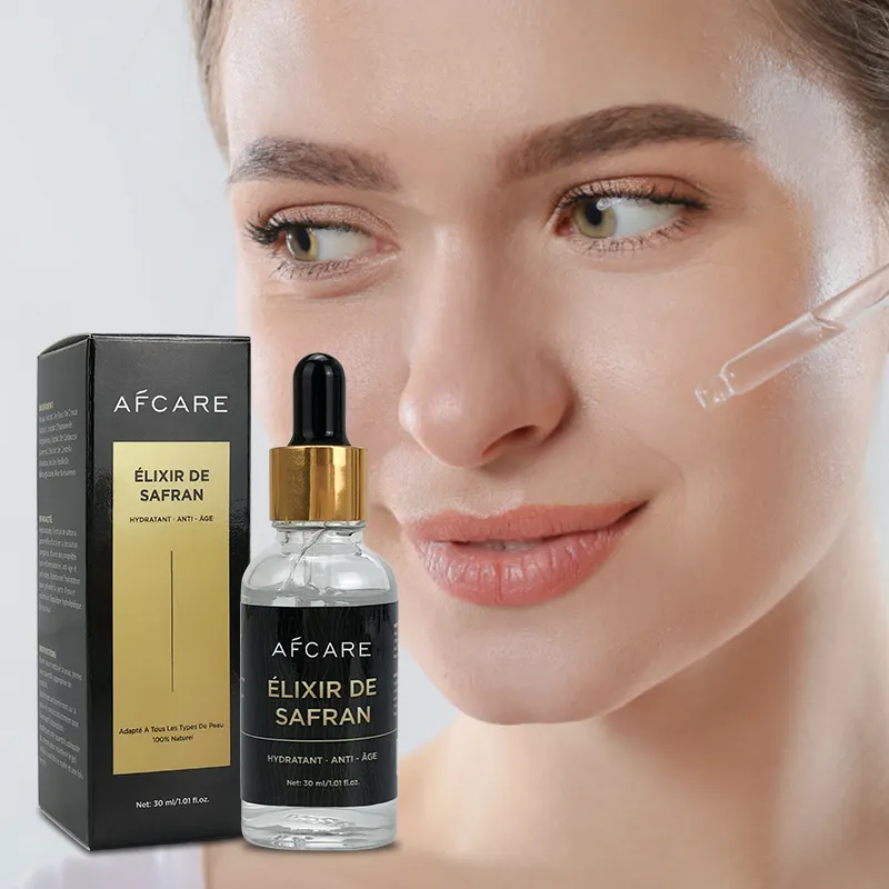 5 1 yüz Serum parabensiz nemlendirici Anti-aging ve organik bitkisel safran yüz serumu cilt bakımı serumu içine