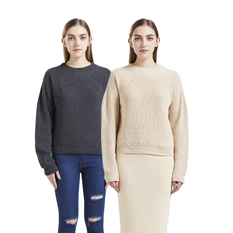 2024 créateur de mode femmes tricot personnalisé femmes pulls en laine décontractés robes pour dame