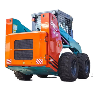 Cargadora deslizante con ruedas SWL3210 de la carga clasificada de 1 tonelada de la operación simple con capacidad del cubo 0.6m ³ - Product Image 1