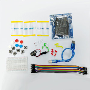 Starter Kit per Uno R3 Mini Breadboard Led Jumper Wire bottone per Arduino Kit per laboratorio di educazione scolastica