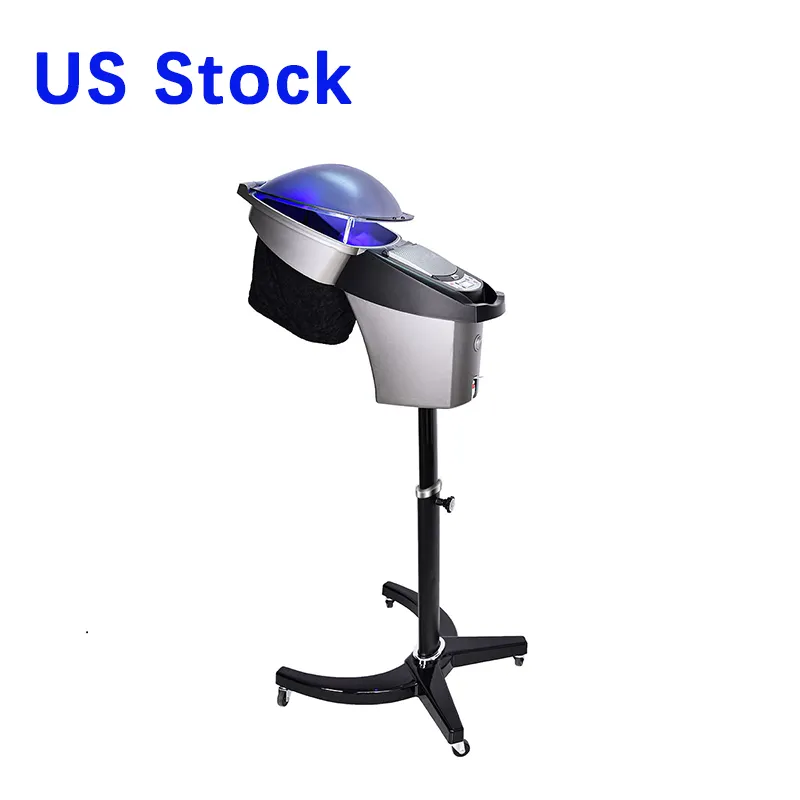 Micromist-vaporizador ultrasónico profesional para salón de belleza, máquina de vapor de ozono con soporte para pelo y SPA, de pie, disponible en EE. UU.