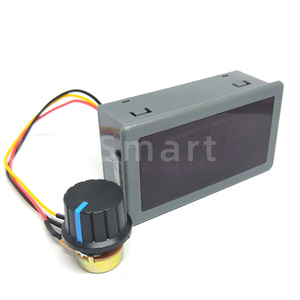 PWM regolatore di velocità del motore Display a LED digitale e interruttore regolatore di velocità del Controller del motore DC 6-30V 12V 24V 5A - Product Image 2