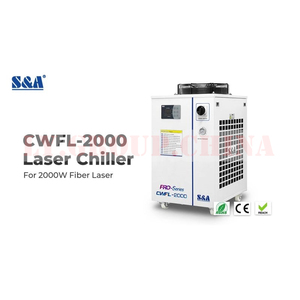 S & A çift devre süreci hava soğutmalı su soğutmalı <span class=keywords><strong>Chiller</strong></span> CWFL 2000 serisi soğutma sistemleri <span class=keywords><strong>2KW</strong></span> Fiber lazer Metal kesme sistemi