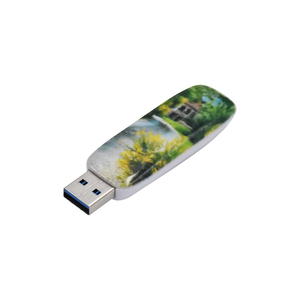 高速usb 3.0全彩定制印刷塑料Pendrive 8GB至128GB u盘全新独特设计 - Product Image 2