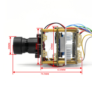 I3516dv500 IMX664 4MP ultra basso lux modulo fotocamera, 2k IP e <span class=keywords><strong>BNC</strong></span> analogico uscita video, vestito per il monitor LED CCTV sorveglianza