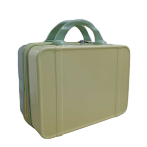 14 pollici ABS Mini valigia personalizzata alla moda impermeabile borsa per cosmetici leggera scatola regalo per signore piccolo colore caramella - Product Image 2
