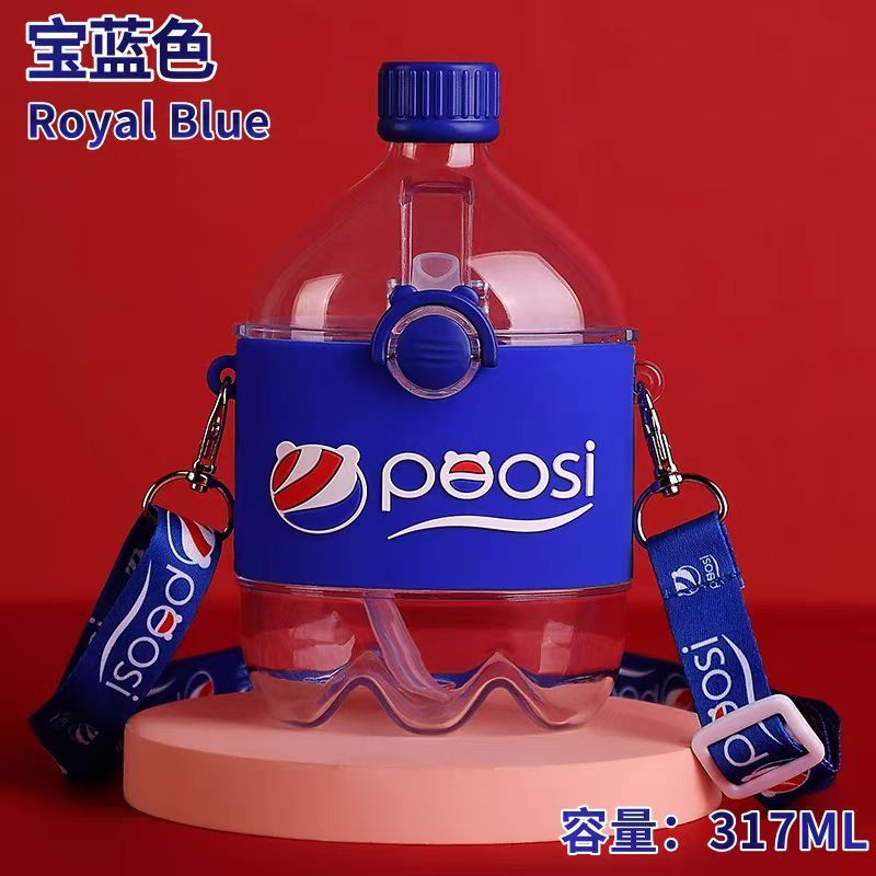 801 bouteille de cola-bleu saphir