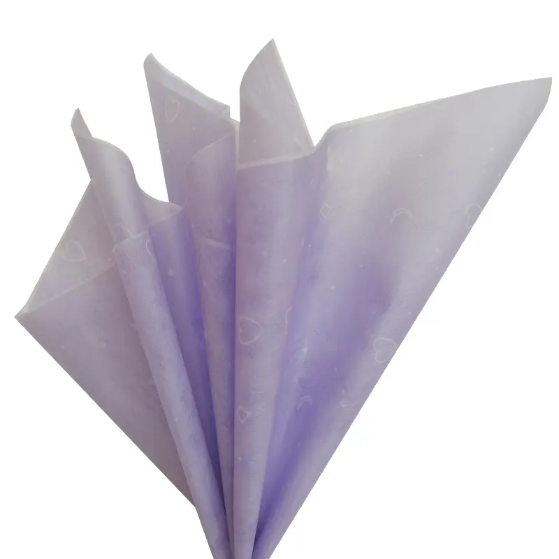 花包装用花ロール包装用ポリエステルスパンボンド不織布紙NBI工場カスタマイズ
