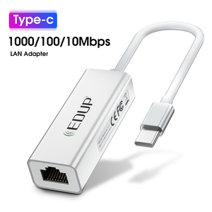 EDUP 10/100Mbps USB C Ethernet adaptörü RJ45 port Ethernet LAN ağı adaptör tipi C 100Mbps Ethernet adaptörü - Product Image 2