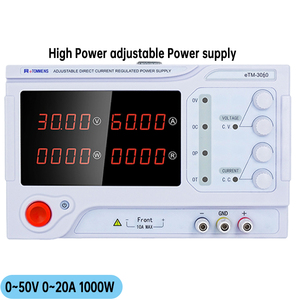 ETOMMENS High Power Digital Adjustable 50V <strong>20A</strong> 1000W DC Power Supply Variable Current <strong>LED</strong> 220V 30V Lab Laboratory Bench - Product Image 1