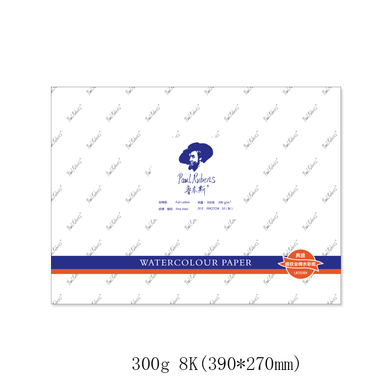 8K 300g fine lines 10 sheets