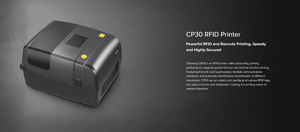 3.5 inç dokunmatik ekran desteği 300dpi renkli baskı ile Chainway CP30 RFID yazıcı - Product Image 4