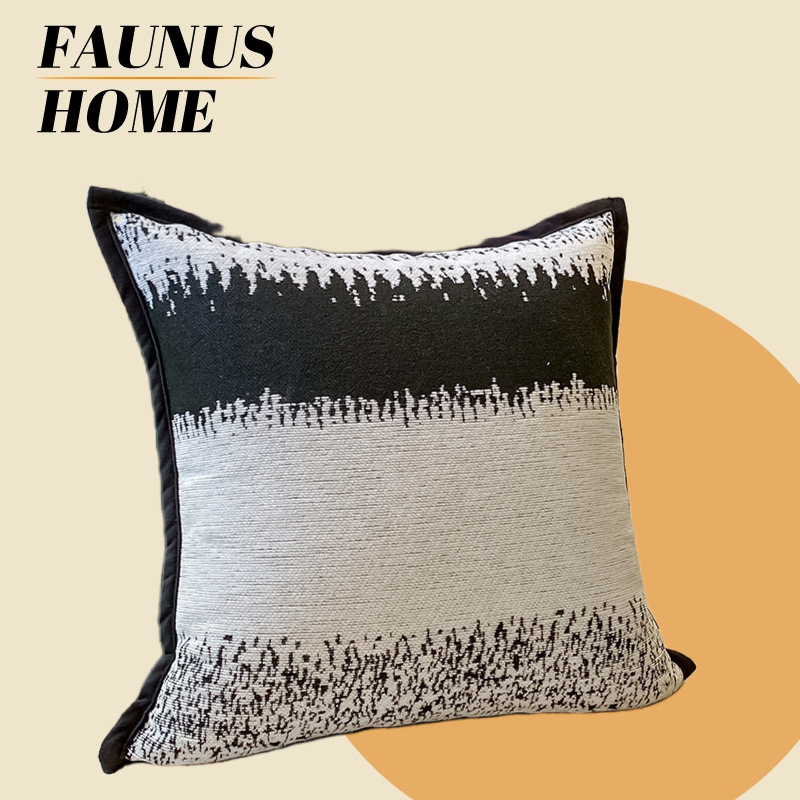 Bordure dégradée en chenille