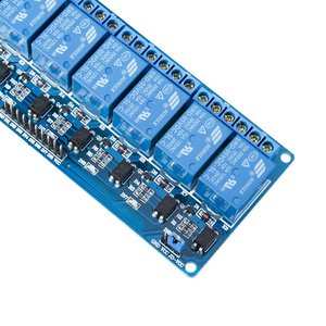 아두이노 UNO R3 메가 1280 DSP ARM PIC AVR STM32 와 호환 가능한 광커플러 ELEGOO 8 채널 DC 5V 릴레이 모듈 - Product Image 1