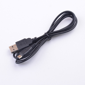 Siyah USB 2.0 a erkek 5 Pin Mini USB kablosu 1M bakır veri şarj kablosu cep telefonu araba ve yazıcı için - Product Image 6