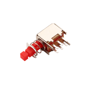 PS-12E05押しボタンスイッチ1P2Tロックまたは非ロック直角押しボタンスイッチ - Product Image 3