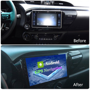 トヨタフォーチュナーRevo hilux 20182019GPSナビゲーション用4G64GカーAndroid12マルチメディアプレーヤー - Product Image 2