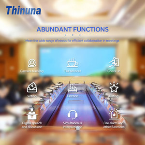 Thinuna WG-5500T Wi-Fi цифровая система встреч, использующая беспроводную маршрутизацию 5G, соединительный узел хоста и конференц-блока - Product Image 5