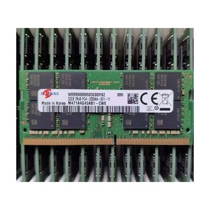 サムスン1x32GB DDR4-3200 SODIMM PC4-25600SデュアルランクX8メモリ用M471A4G43AB1-CWE - Product Image 1