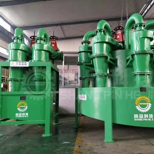 Grupo separador de hidrociclones para extracción de minerales para industrias mineras con componentes resistentes al desgaste, dispositivo de separación centrífuga - Product Image 2