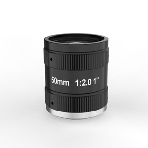 1 "10MP 50มิลลิเมตรมุมกว้างโฟกัสแบบแมนนวล C Mount เครื่องจักรวิสัยทัศน์อุตสาหกรรมเลนส์ - Product Image 3