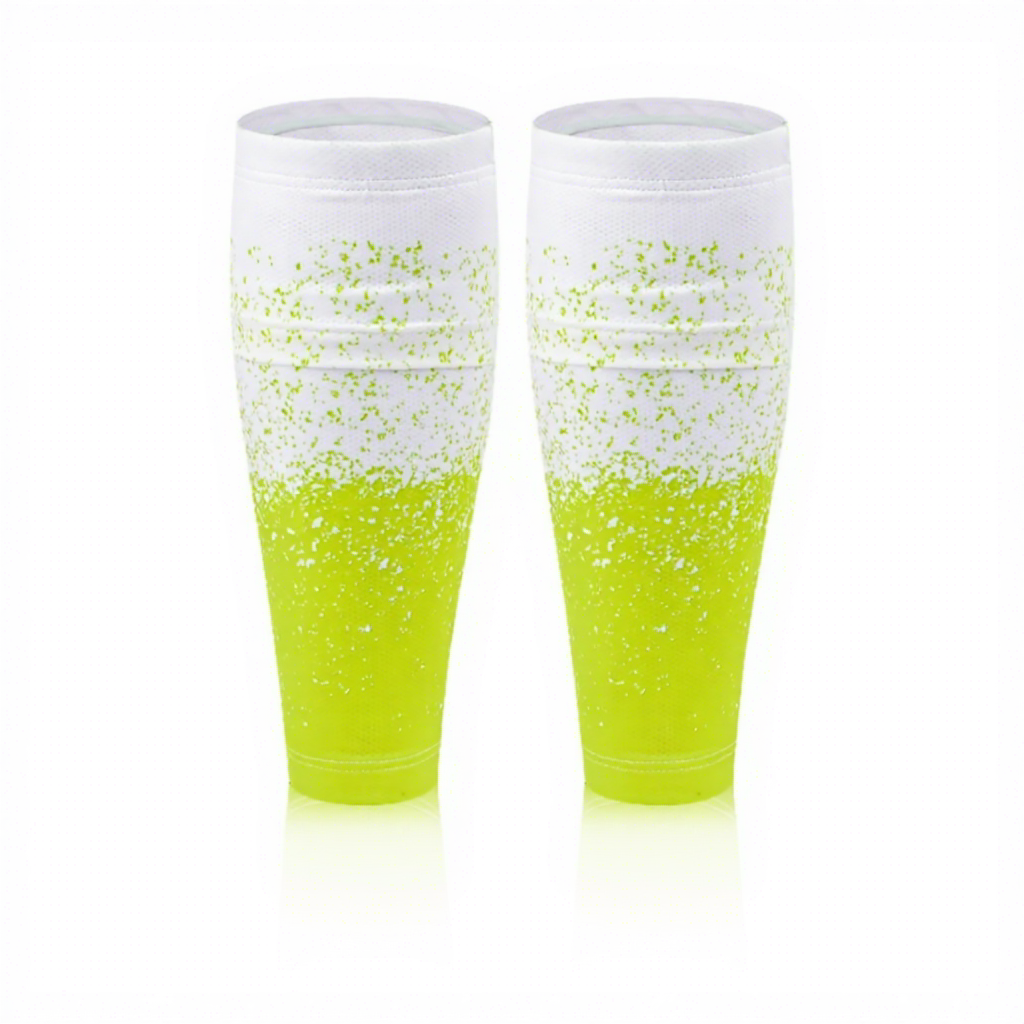 Fluorescent green-A pair calf covers