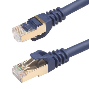 Cavo Ethernet schermato FTP Cat7 10Gbps 600MHz RJ45 cavo Patch di rete senza intoppi per LAN/Server/Data Center ad alta velocità - Product Image 3
