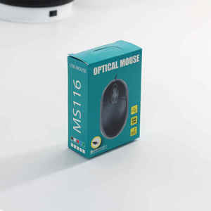 Personalizzato di fabbrica a buon mercato ufficio 3D Mouse ottico luci a LED ergonomico Mini filo Mouse USB per Computer portatile PC - Product Image 1