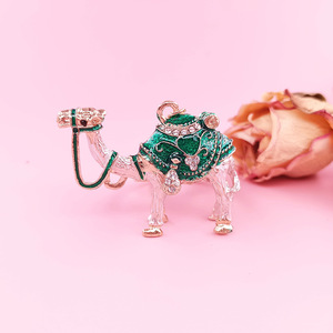 ダイヤモンドキャメルキーチェーン観光工芸品アラビア風キーリングモロッコペンダントシルクロードギフト - Product Image 3
