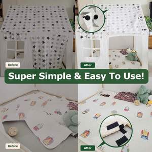 Rouleaux de tissu élastique auto-adhésifs, sangles ajustables à crochets et boucles avec crochets et boucles de fixation - Product Image 4