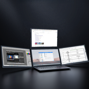 13 Inch PC Dual Screen <strong>LCD</strong> <strong>Computer</strong> 2 3 4 <strong>Display</strong> Portable Foldable Laptop <strong>Monitor</strong> Extender Triple Screen Office Gaming <strong>Monitor</strong> - Product Image 1