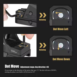 OEM Optics IPX7 BAT-24ไมโครสวิตช์ขอบเขตจุดสีแดงยุทธวิธี - Product Image 5