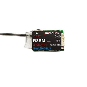 2,4 GHz 8-Kanal-RC-Empfänger Super Mini Tiny Sbus/Ppm R8Sm-Empfänger für Mini-Drohnen funktioniert - Product Image 1