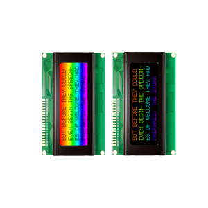 LCD2004 modulo Display LCD RGB retroilluminazione parola nera schermo a colori con inglese e russo personalizzazione del carattere - Product Image 1
