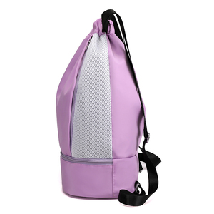 Wholesale Custom Logo Design Promotional Lightweight Sport <strong>Nylon</strong> Polyester Waterproof Draw <strong>String</strong> Bag Gym Drawstring Backpack - Product Image 4