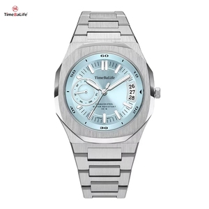 Hot Sale Calendar Luminous Steel Band Multi-function <strong>Watch</strong> Japanese Movement Men's Classic Quartz <strong>Watch</strong> with Precision Scale - Product Image 6