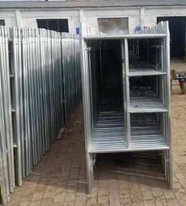 Plataforma de andamio Andamio móvil Encofrado de acero para construcción y andamio de marco de escalera de soporte de hormigón - Product Image 4