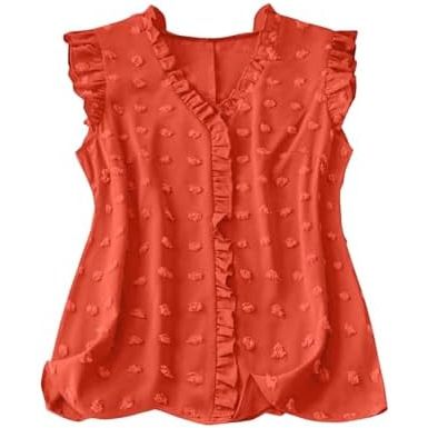 Orange brûlé uni
