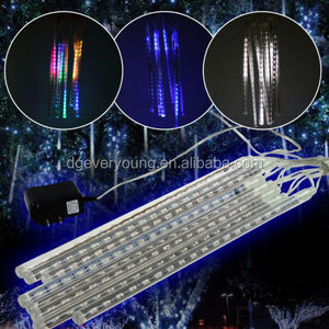 防水IP65屋外プログラマブルdmx512 led流星管ライトシャワーチューブLedストリングライトガーデンパーティー用 - Product Image 4